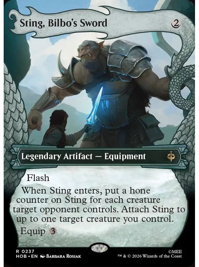 Sting, Bilbo's Sword