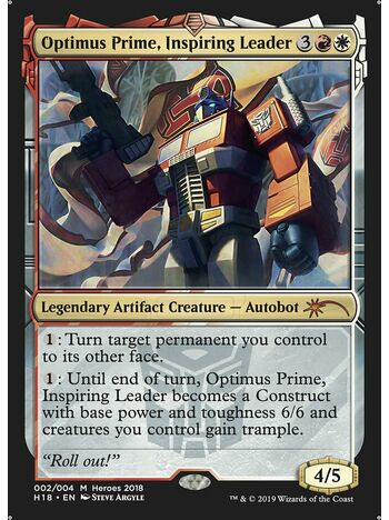 Optimus Prime, Inspiring Leader