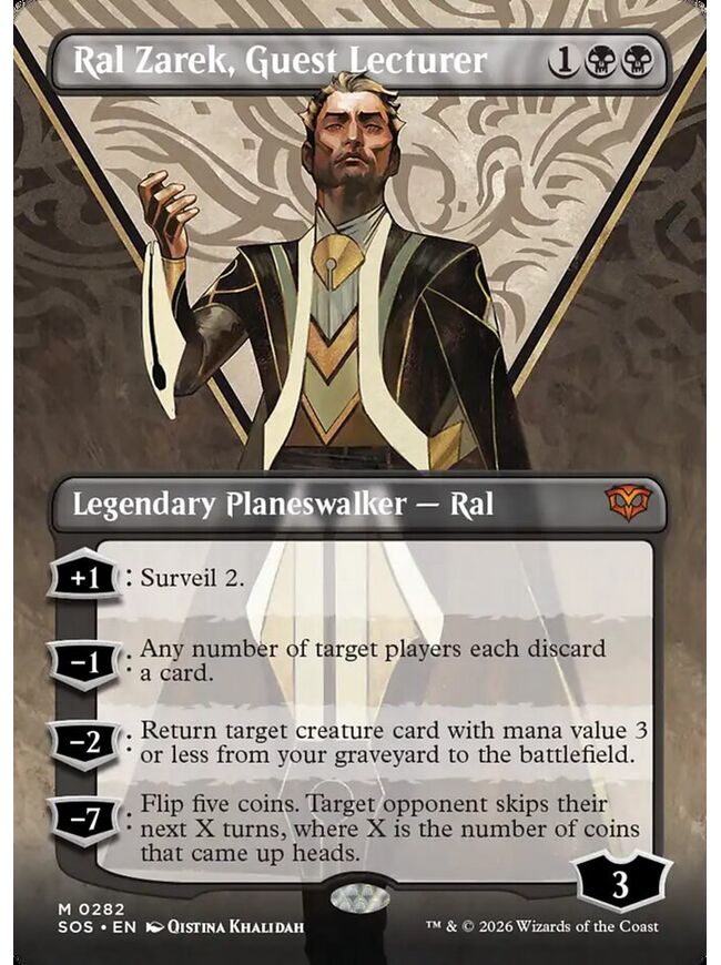 Ral Zarek, Guest Lecturer