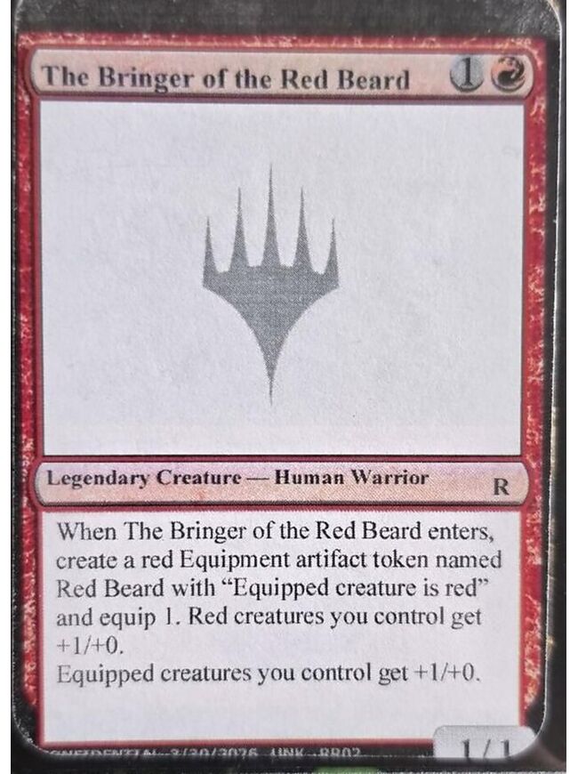 The Bringer of the Red Beard