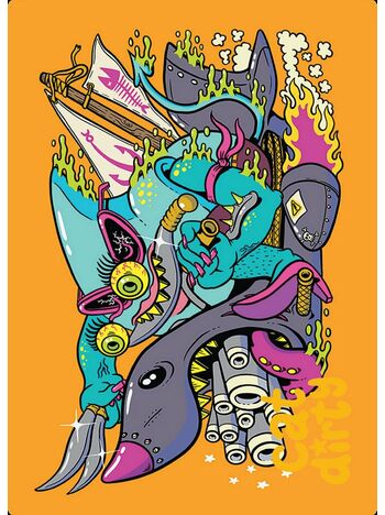 Fearless Swashbuckler // Fearless Swashbuckler (Art Series)