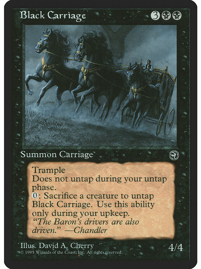 Black Carriage