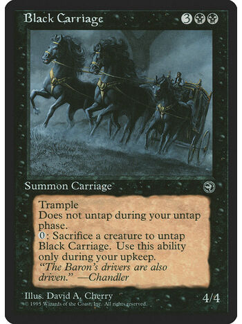 Black Carriage