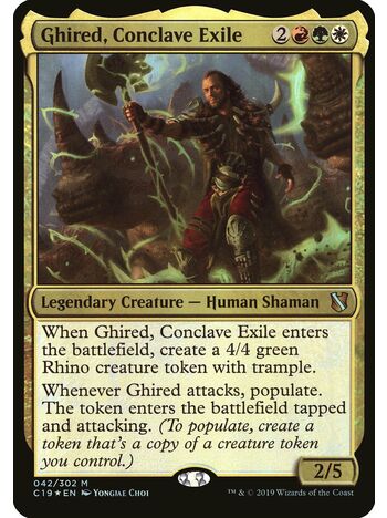 Ghired, Conclave Exile