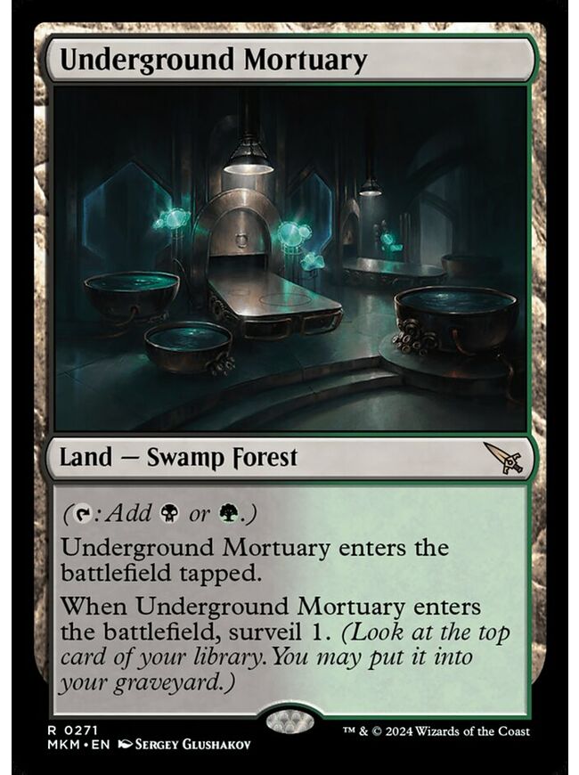 Underground Mortuary