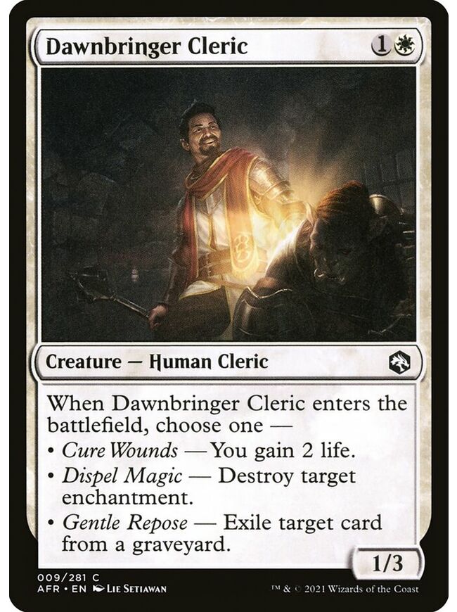 Dawnbringer Cleric