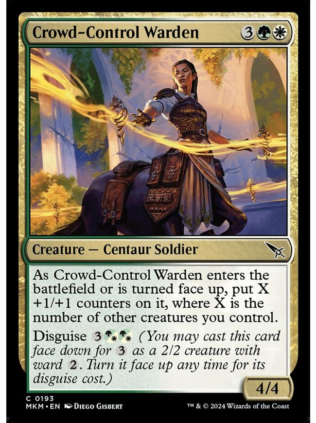 Crowd-Control Warden