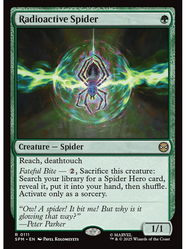 Radioactive Spider