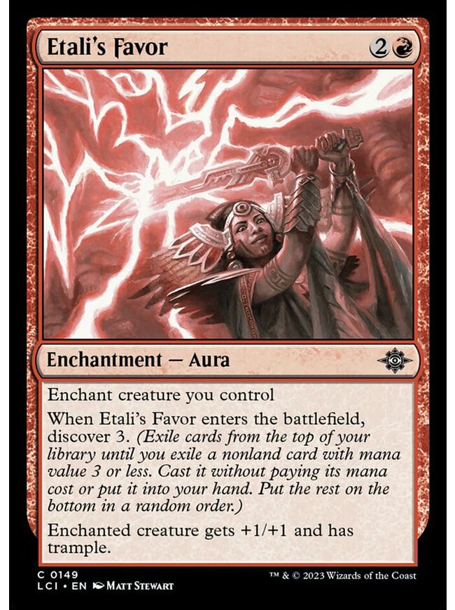 Etali's Favor