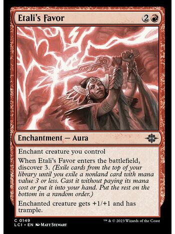 Etali's Favor