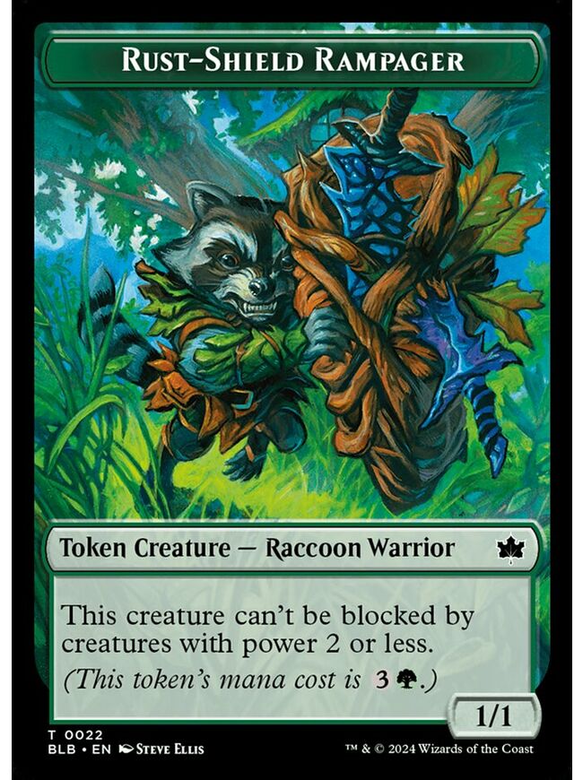 Rust-Shield Rampager Token