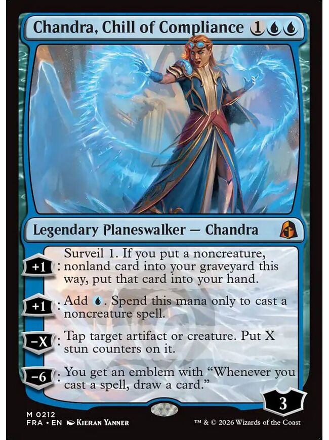 Chandra, Chill of Compliance