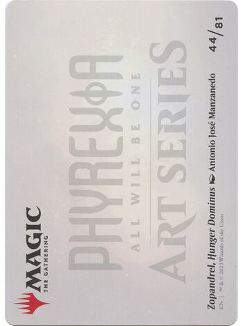 Zopandrel, Hunger Dominus // Zopandrel, Hunger Dominus (Art Series)