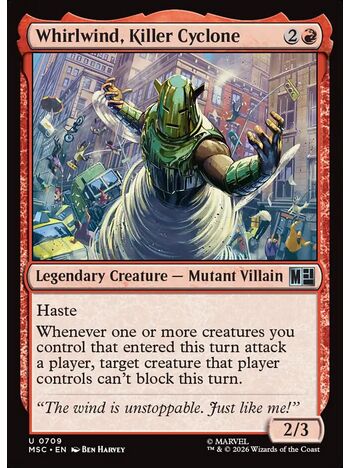 Whirlwind, Killer Cyclone