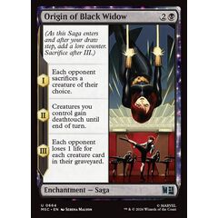 Origin of Black Widow