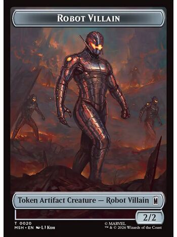 Robot Villain Token