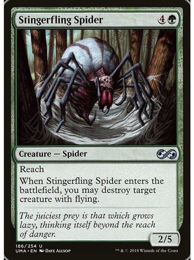 Stingerfling Spider