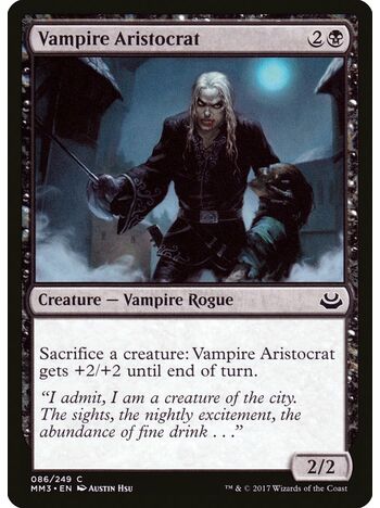 Vampire Aristocrat