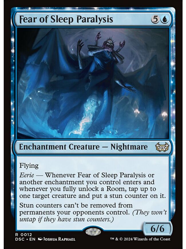 Fear of Sleep Paralysis