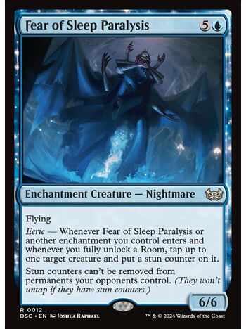 Fear of Sleep Paralysis