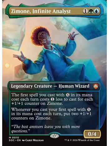 Zimone, Infinite Analyst