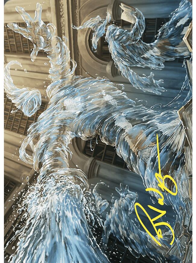 Splashy Spellcaster // Splashy Spellcaster (Art Series)