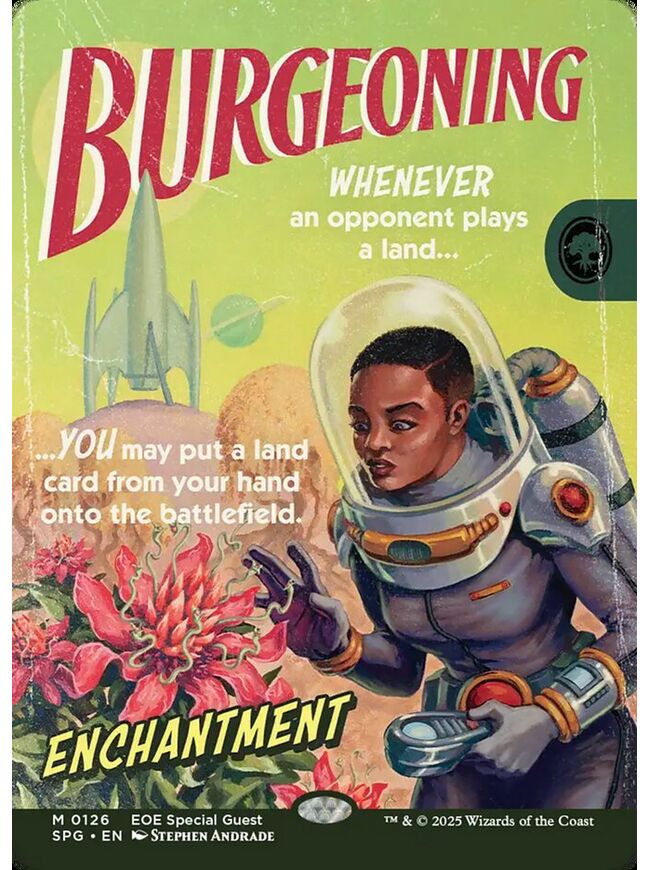 Burgeoning
