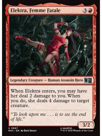 Elektra, Femme Fatale