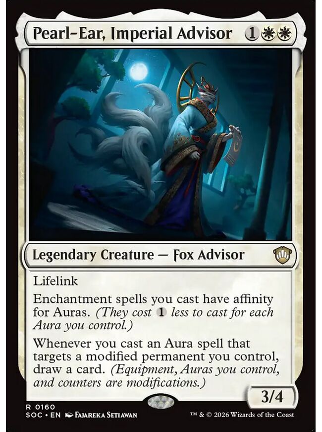 Pearl-Ear, Imperial Advisor