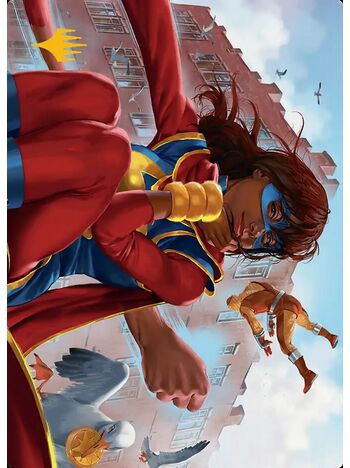 Ms. Marvel, Kamala Khan // Ms. Marvel, Kamala Khan (Art Series)
