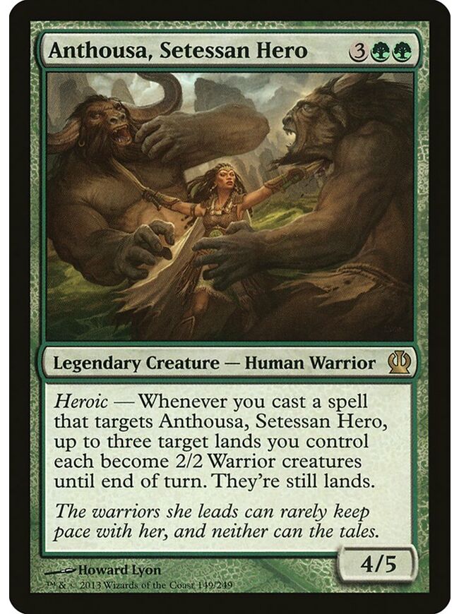 Anthousa, Setessan Hero