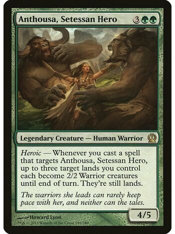 Anthousa, Setessan Hero