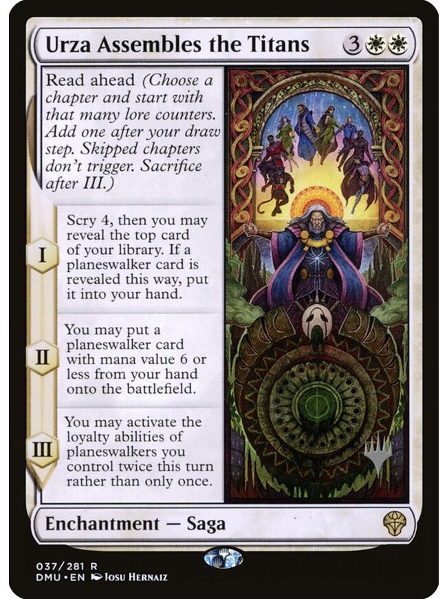 Urza Assembles the Titans