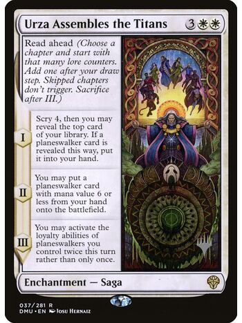 Urza Assembles the Titans