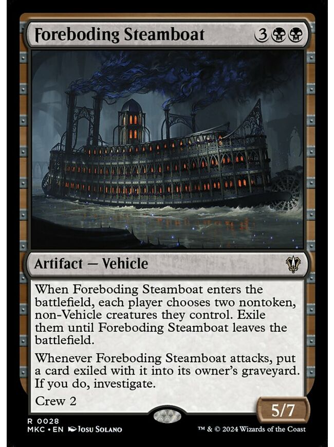 Foreboding Steamboat