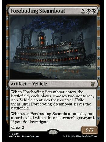 Foreboding Steamboat