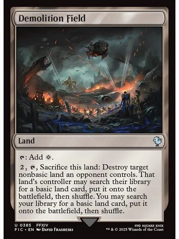 Demolition Field
