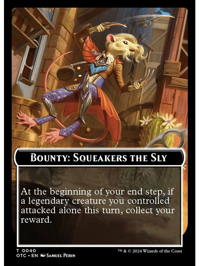 Bounty: Squeakers the Sly // Wanted! Token
