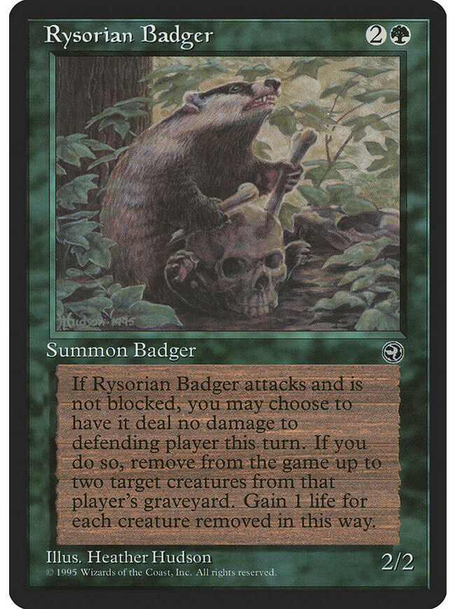 Rysorian Badger