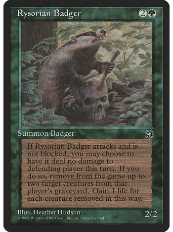 Rysorian Badger