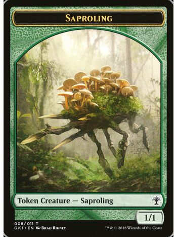 Saproling // Elf Knight Token