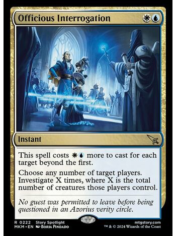 Officious Interrogation