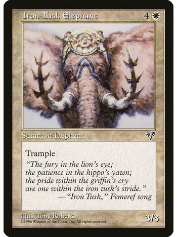 Iron Tusk Elephant