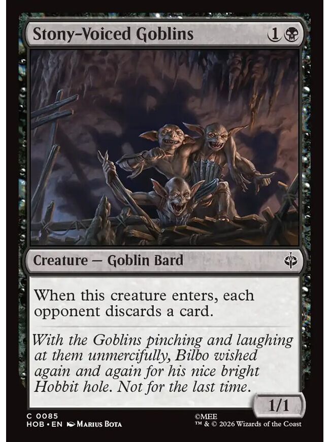 Stony-Voiced Goblins