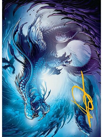 Roiling Dragonstorm // Roiling Dragonstorm (Art Series)