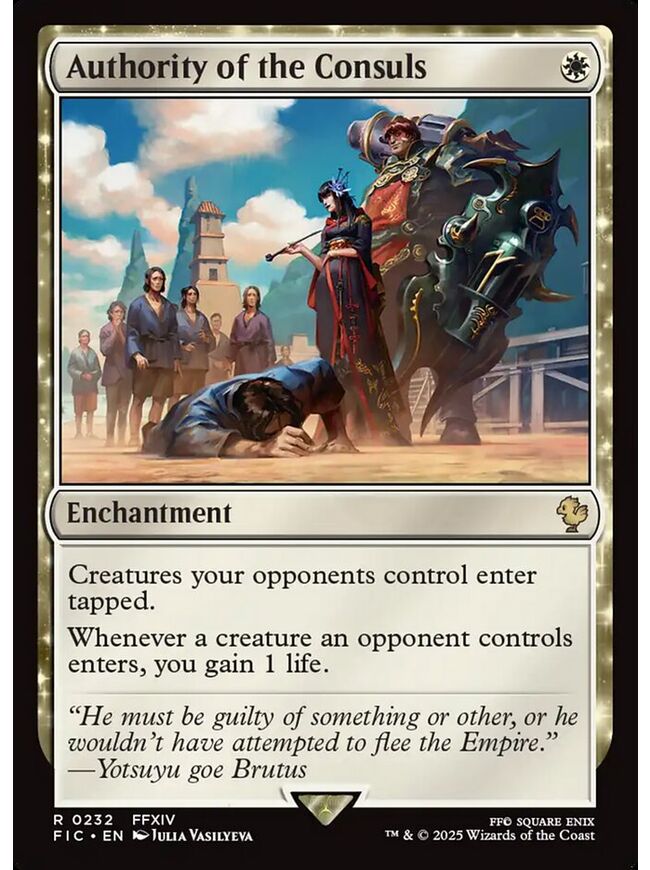 Authority of the Consuls