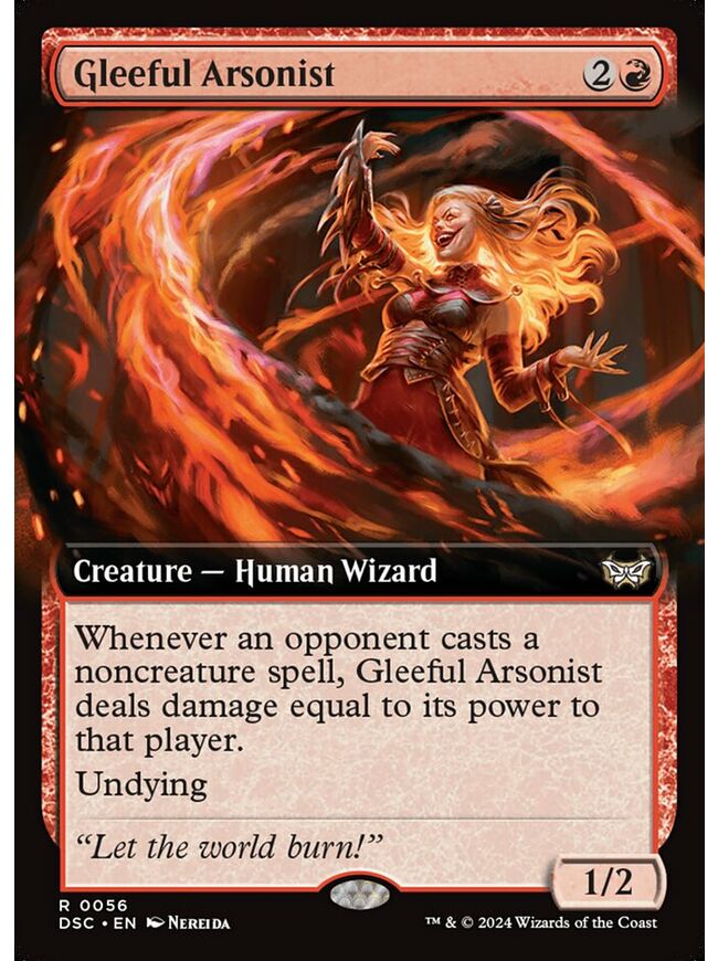 Gleeful Arsonist