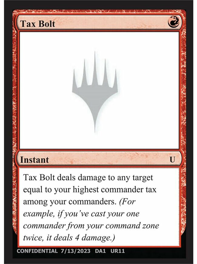 Tax Bolt