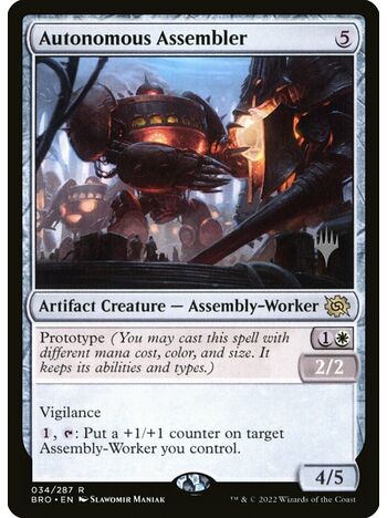 Autonomous Assembler