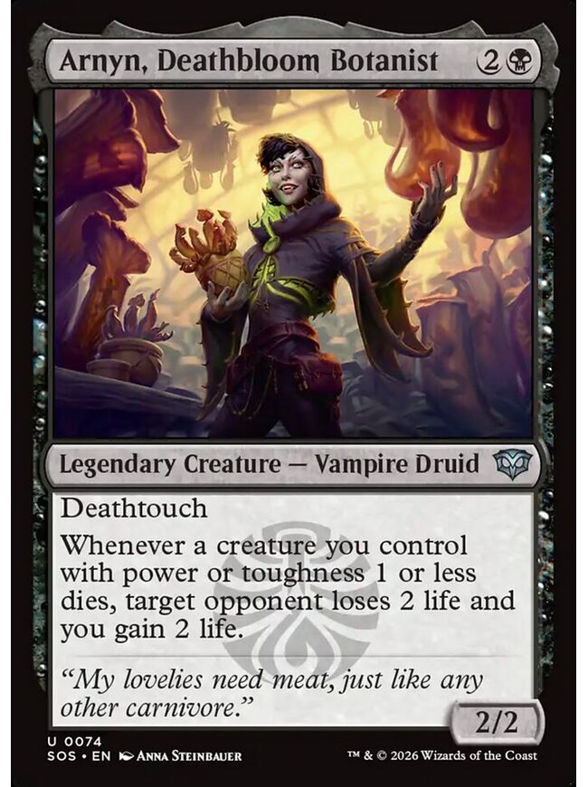 Arnyn, Deathbloom Botanist